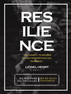 Resilient 24 x 36 Poster